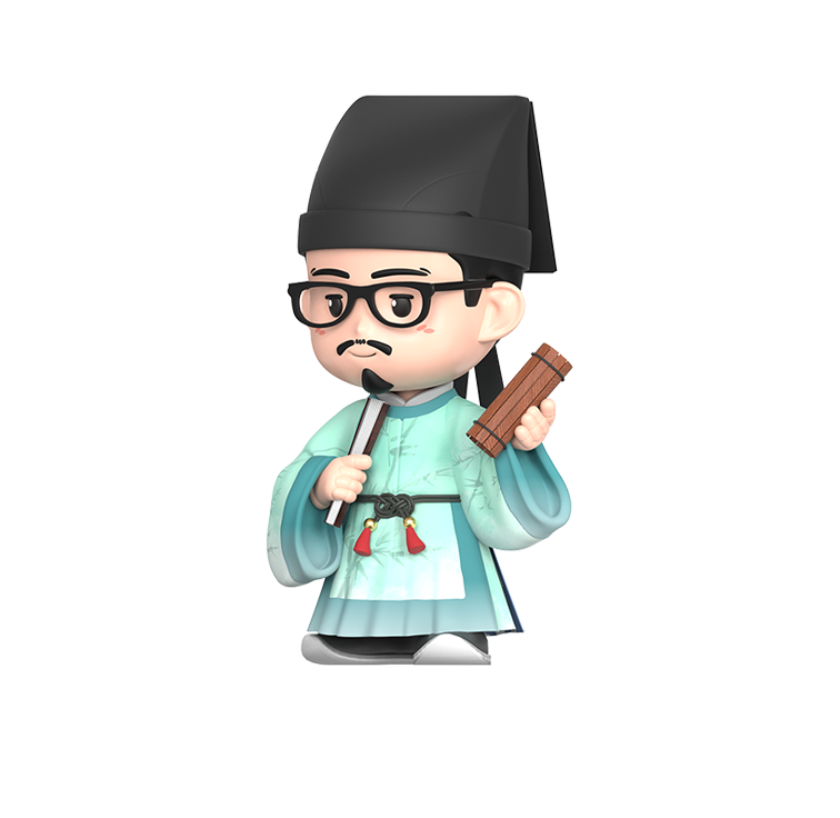 方文山官方二次元IP形象——方夫子